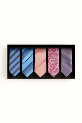 Men pack of 5-knot Tie china imported